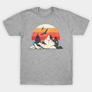 Outdoors Mountain Sunset T-Shirt